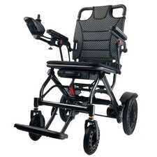 Lightweight Folding Electric Wheelchair 18.5kg Portable For Car Boot Travel
