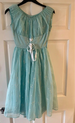 Vintage blue floral - vintage,