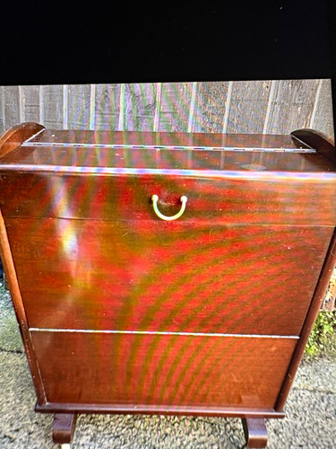 Vintage mahogany drinks