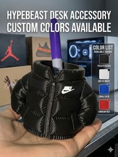Mini Puffer Jacket Pen Holder
