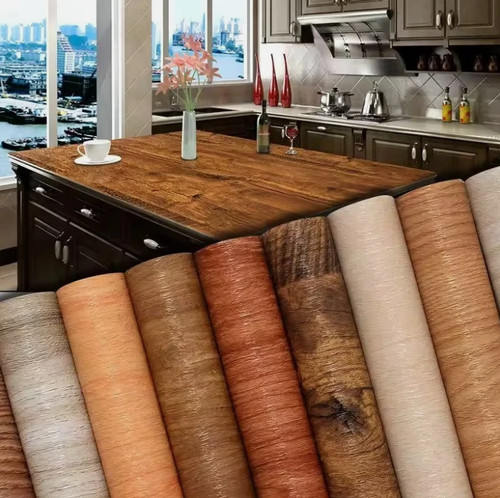 Wood effect vinyl wrap - wood,