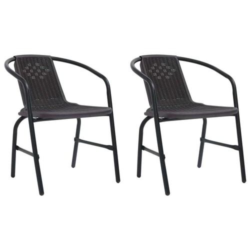 Garden chairs pcs plastic - garden, 2