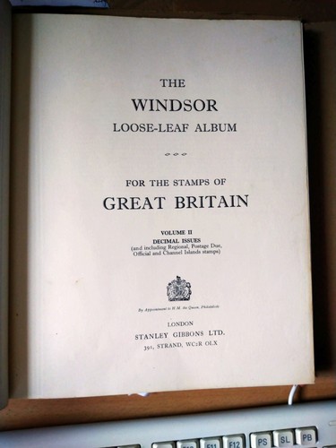 Stanley gibbons windsor album - stanley,