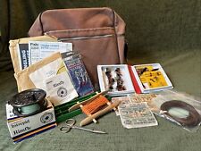 Intrepid Rimfly Flies Joblot. Fly Fishing Reel. Boxed. Bag Etc O361