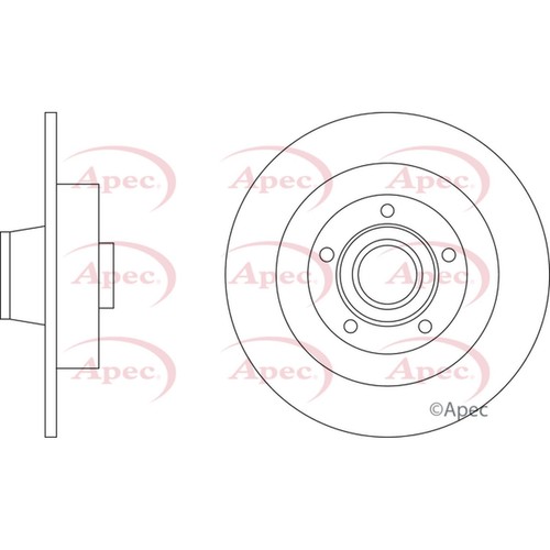 Brake discs solid for - brake,