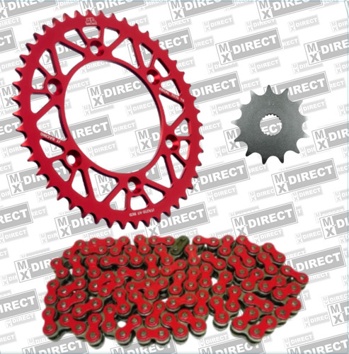 Red chain sprocket - red, &