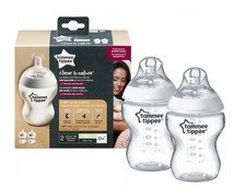 Tommee Tippee Baby Feeding Bottles Anti-Colic Valve Natural Start 2 x 260ml