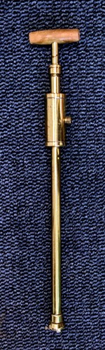 Vintage brass bilge pump - vintage,