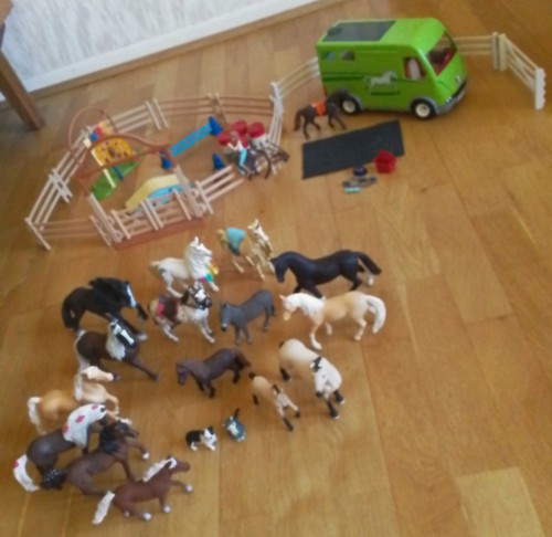 Schleich horses accessories - horses,,