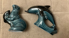 2 x Poole pottery figures