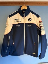 Tyco BMW Tas Racing Motorrad Jacket Soft Shell Bomber Size Large