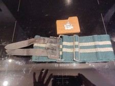 RLI RHODESIAN ARMY CAP BADGE And RLI stable belt