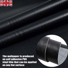 5M Black Wood Grain Wallpaper