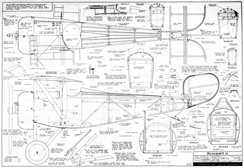 Nieuport kit plan - nieuport, 17