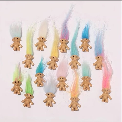 Mini troll dolls pvc - troll, dolls,