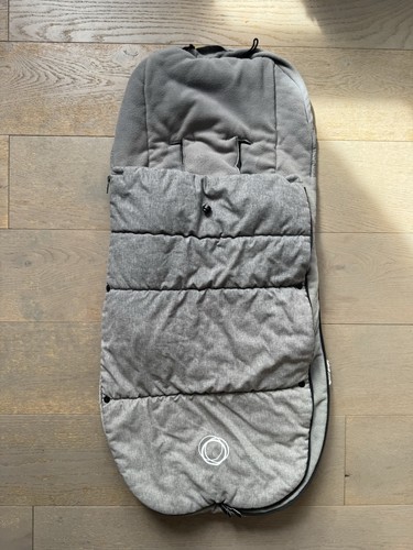 Bugaboo grey melange footmuff - grey,