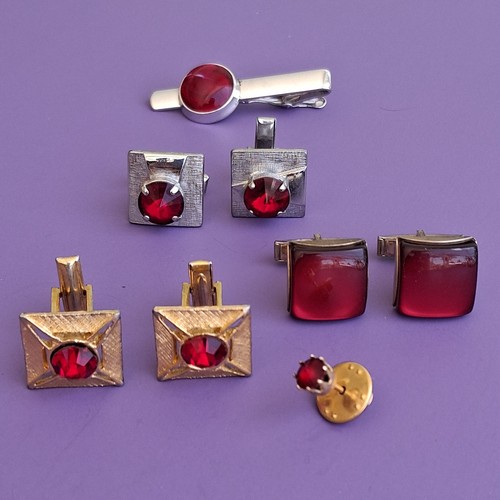 Vintage lot cufflinks gold - lot,