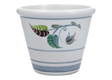DENBY LEAF PLANTER Vintage Hand Painted