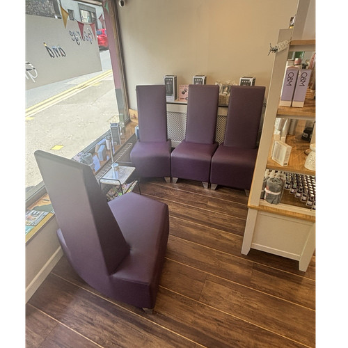 Rem aubergine salon furniture - aubergine,