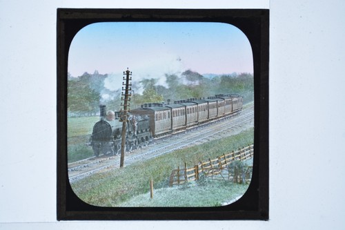 Steam train railway locomotive - train,