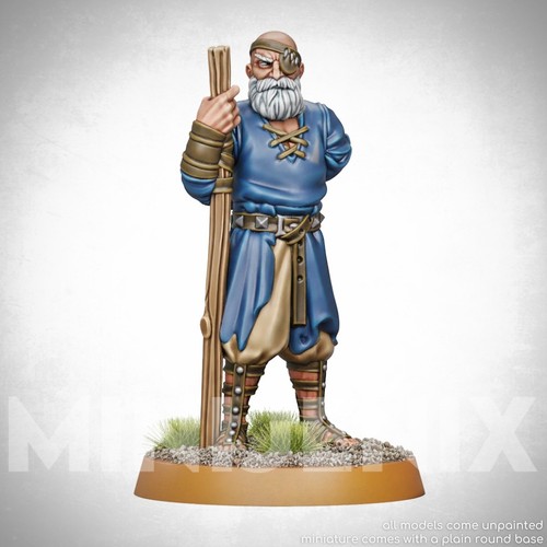 Retired warrior villager - warrior,