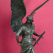 Bronze Statue Sculpture Woman