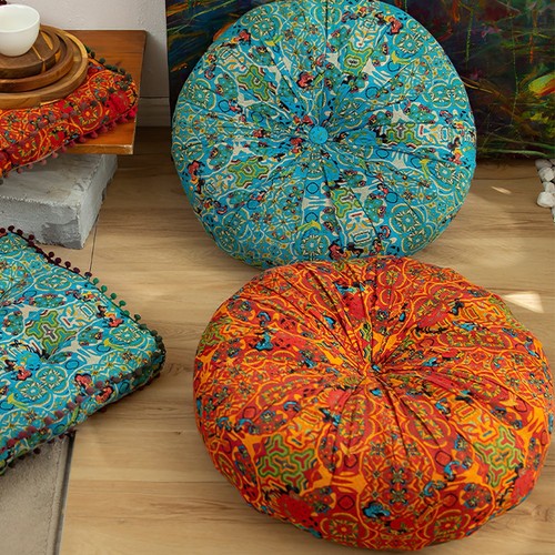 Bohemian floor cushion thick - floor,