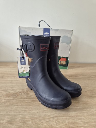 Joules navy molly welly - navy,