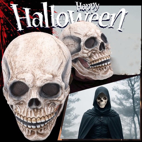 Halloween skull mask - halloween,