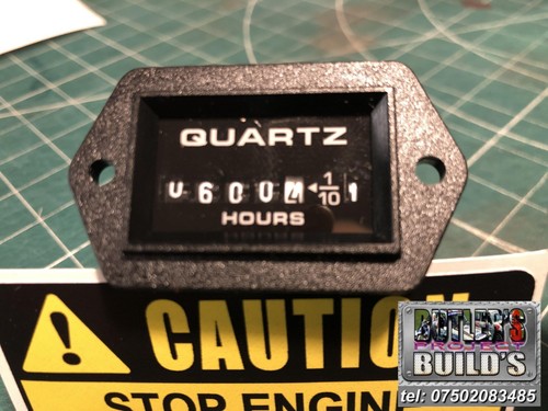 Hour meter clock for mini - hour,