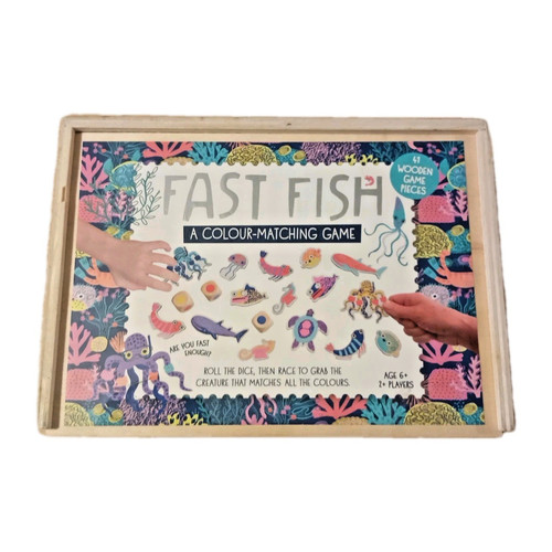 Fast fish colour matching game - fast,