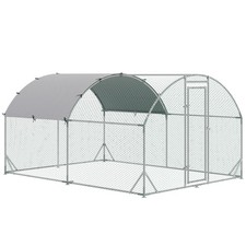 PawHut Walk-In Chicken Run