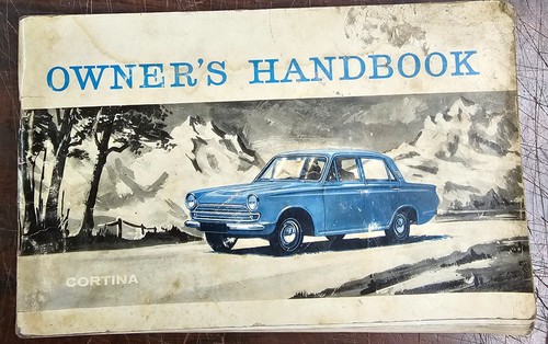 Vtg 1962 ford cortina - vtg, gt
