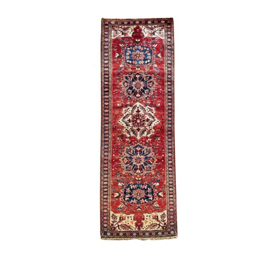 Vintage heriz rug hand - heriz, made
