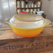 Vintage Orange Yellow Shaded