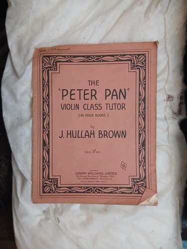 The peter pan violin class - the, "peter