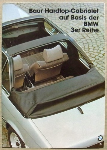 Bmw baur hardtop cabriolet - baur,