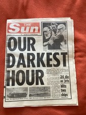 Page 3 Girl Dishy Nike Falklands Aston Villa Win Cup Sun May 27 1982 Newspaper 