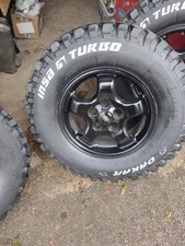  .Land rover alloy wheels and insa turbo dakar tyres