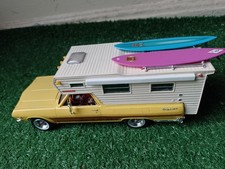 AMT 1/25 1965 CHEVY CHEVROLET EL CAMINO CUSTOM  CAMPER SURFER TRUCK  BUILT KIT