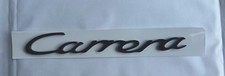 Genuine Porsche Gloss Black “Carrera” Badge – OEM Rear For 911, 718 99155954100