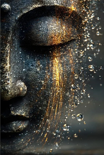 Buddha canvas 30 - canvas, 30"