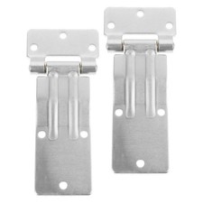  2 Pcs Door Latches Trailer Hinges Heavy Duty Cabinet Gate Hardware
