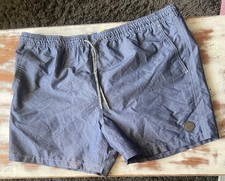 Leeds United Official Merchandise Blue Swim Shorts XL