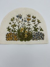 Vintage Retro Floral Cotton