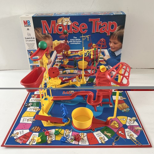 Vintage mouse trap board - trap, game