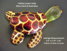 Beautiful GLASS TURTLE Glossy