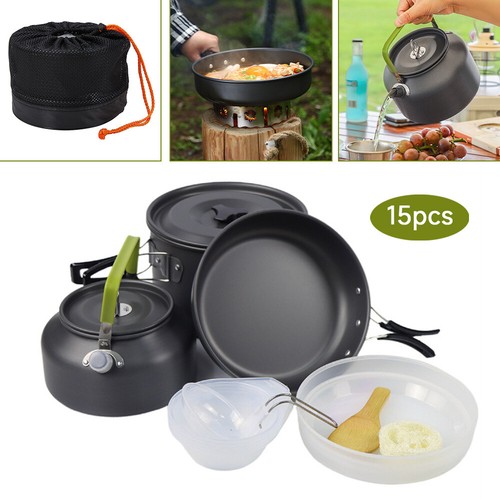 Outdoor camping cookware - outdoor,