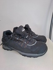 Safety Shoes Women Size 5 Steel Cap Work Boots Black S1P Unisex Trojan