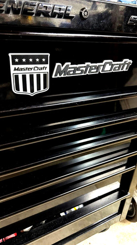 Mastercraft boats and shield - and,